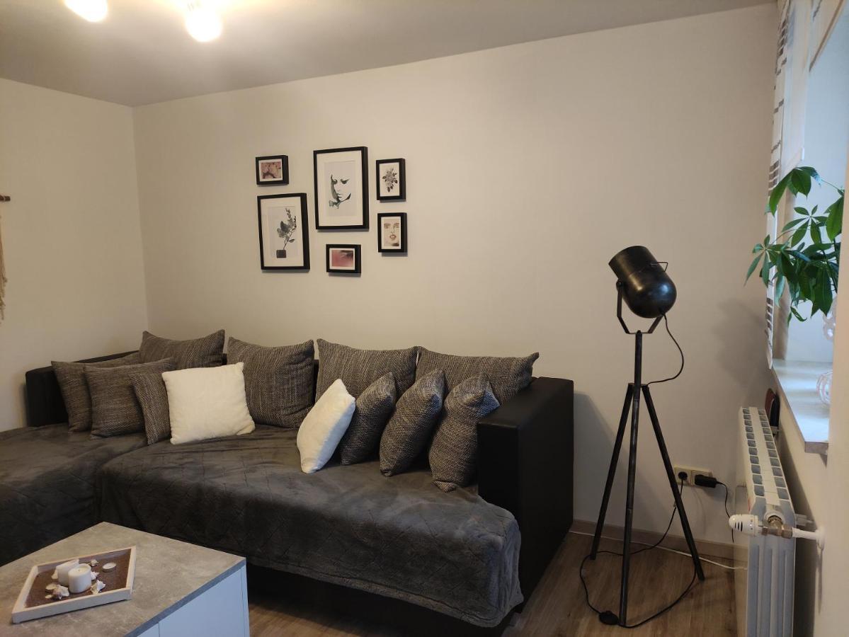 Zum Buchenblick Apartment Sankt Wendel Bagian luar foto
